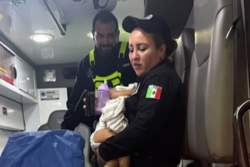Policías hallan a bebé abandonado en cabaña de Sierra de Santiago en Nuevo León