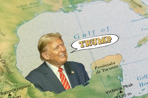 ‘Golfo de Trump suena bien’: Presidente bromea con otro cambio de nombre en aniversario de su Gobierno