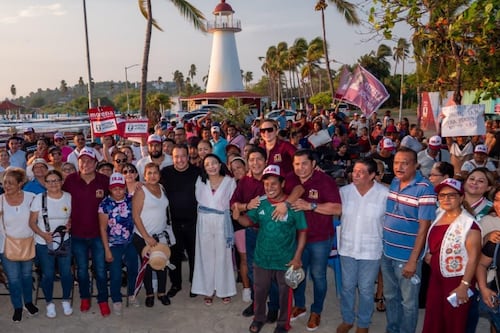 Esthela Damián plantea estrategia de seguridad y turismo para Guerrero desde Pie de la Cuesta