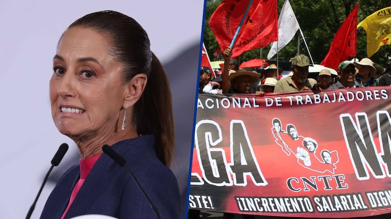 Sheinbaum confirma que no fue a Zacatecas por protestas de la CNTE: ‘Estamos en espíritu mundialista’