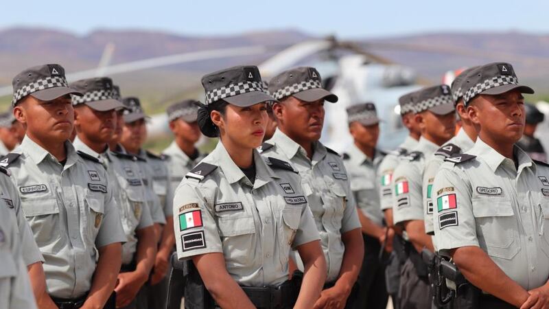 Con ‘monstruos’ incautados a narcos, Guardia Nacional muestra capacidad táctica y operativa