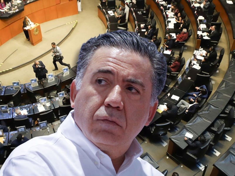 Enrique Inzunza (por fin) pide licencia al Senado tras ‘embestida mediática’ por acusación de EU