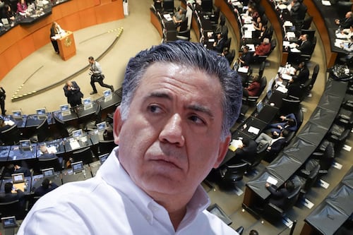 Enrique Inzunza (por fin) pide licencia al Senado tras ‘embestida mediática’ por acusación de EU
