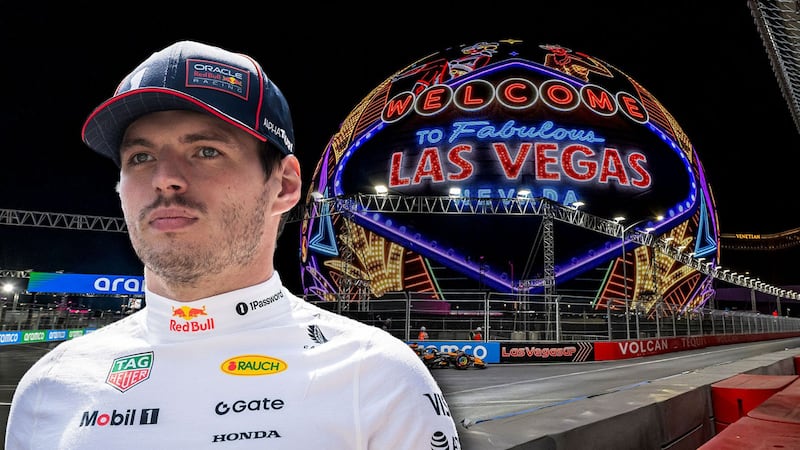 Norris y Max, en 1era fila del GP de Las Vegas