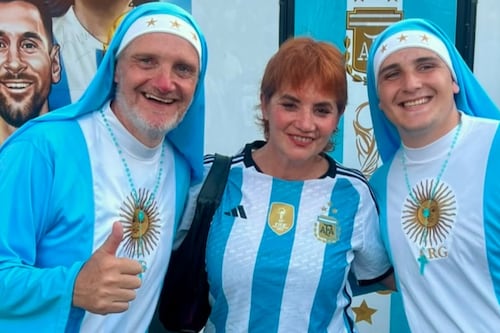 ¿Quién es Nancy Pazos, periodista que pasó de pobre a estar en la semifinal de Argentina vs. Inglaterra?