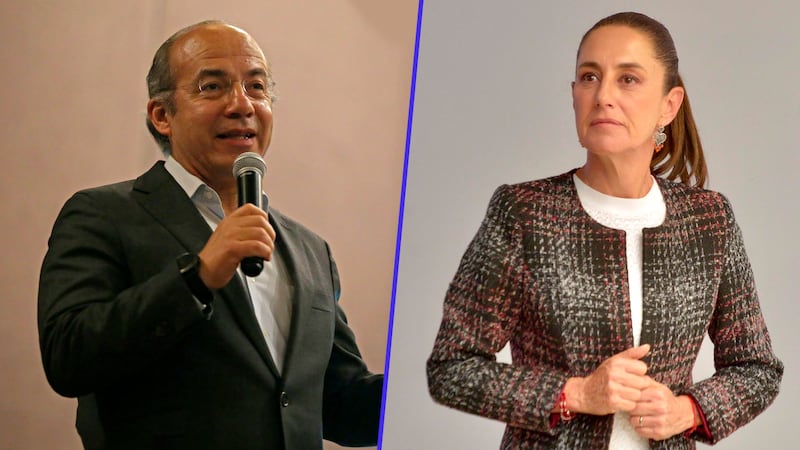 Sheinbaum vuelve contra Calderón: Lo acusa de abrir las puertas de México a agencias de EU
