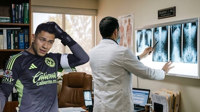 Luis Ángel Malagón padece una lesión en el tendón de Aquiles y fue un especialista quien lo operó. (Foto: Cuartoscuro/IAGemini)