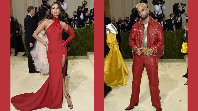 Eiza González y Maluma: Latinoamérica ‘apantalla’ en la Met Gala