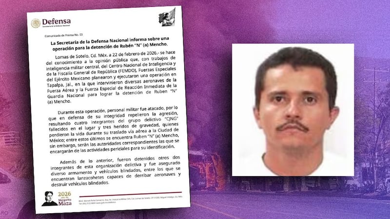 Abaten a Nemesio Oseguera Cervantes, ‘El Mencho’: Murió en enfrentamiento con fuerzas federales