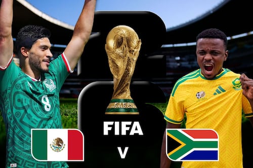 México vs. Sudáfrica HOY EN VIVO: ¿A qué hora y dónde ver el partido inaugural del Mundial 2026?