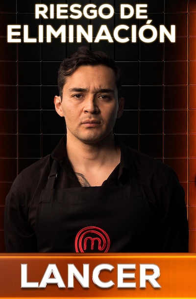 Lancer es el primer participante de 'MasterChef 24/7' con un mandil negro en la temporada. (Foto: Cortesía TV Azteca)