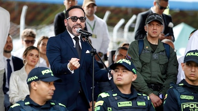 El presidente electo de Colombia, Abelardo de la Espriella, denunció amenazas en su contra. (Foto: EFE/ STR)