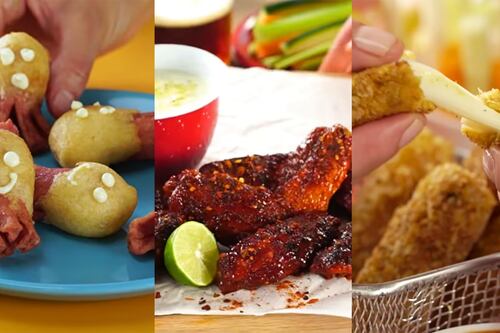 Haz un touchdown con estas botanas fáciles para ver el Super Bowl
