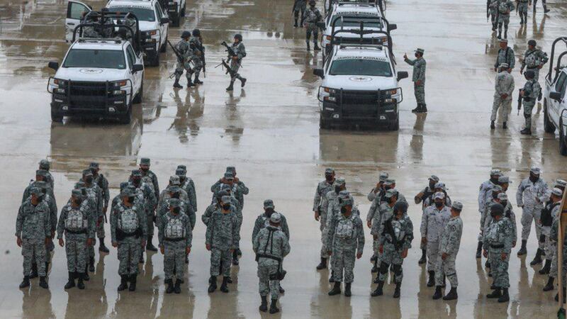 Guardia Nacional toma control de Villa Victoria, Michoacán