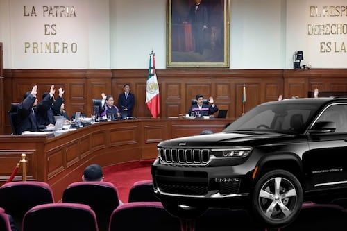 Un auuuto: Suprema Corte explica la compra de camionetas Jeep Cherokee para sus nueve ministros