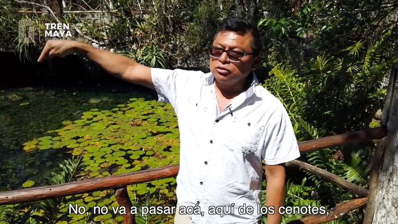 Ejidatarios apoyan al Tren Maya: AMLO a artistas