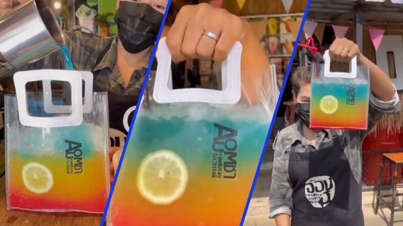 El refresco en bolsa no solo es mexicano: Cafetería los trae de regreso en otro nivel