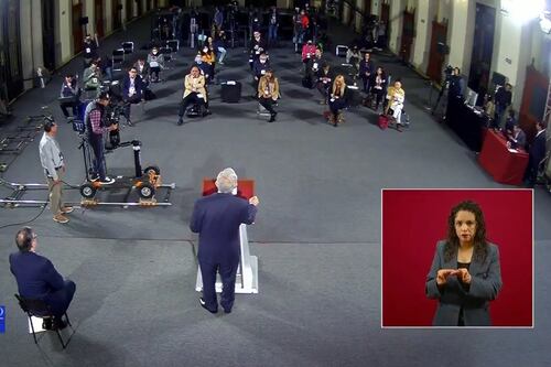 AMLO agradece a Trump por no tocar tema del muro en público