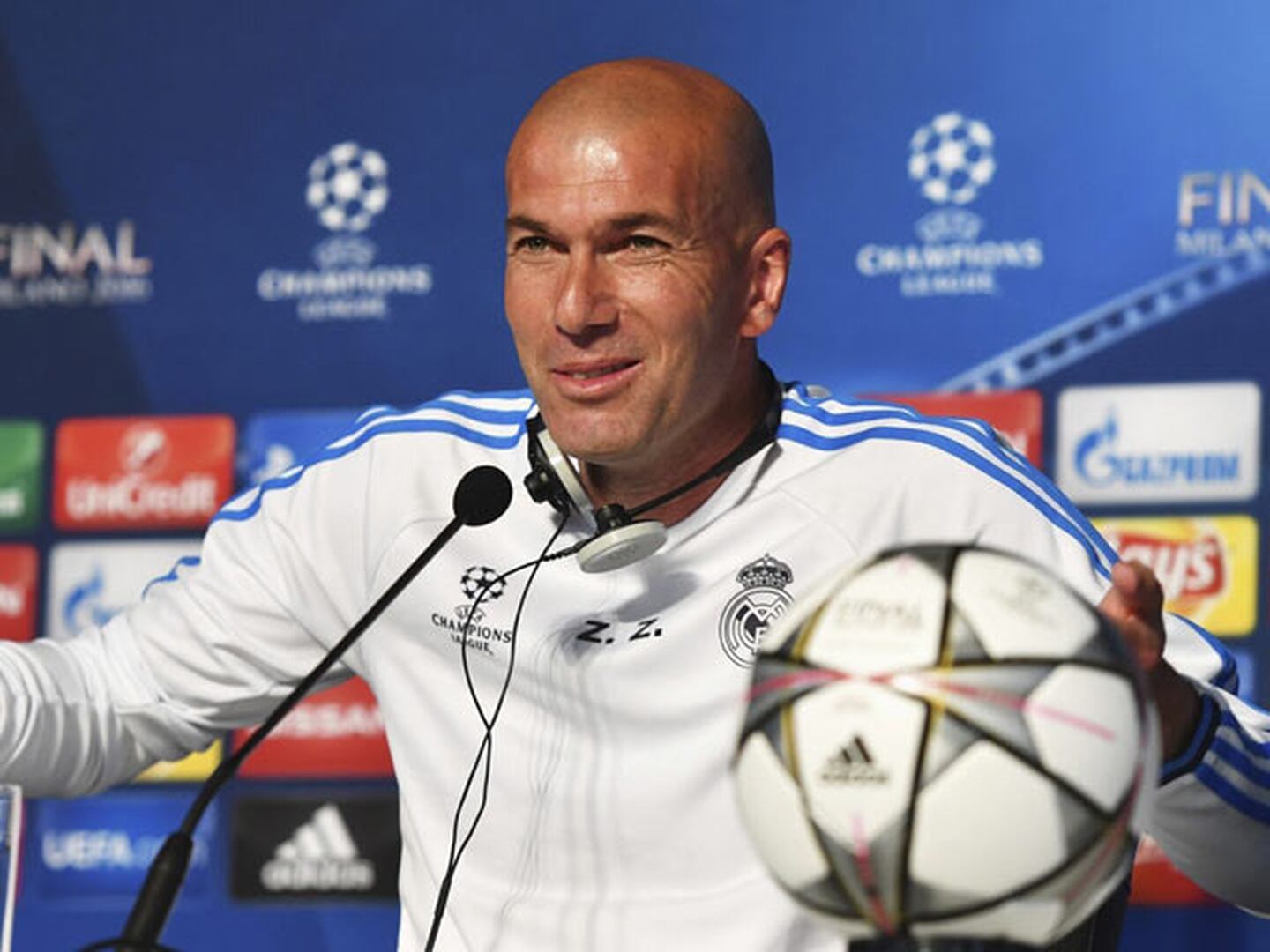Zidane reveló cómo se encuentra CR7 y advirtió: 'Mañana hay que correr'