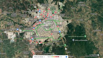 Culiacán sitiado: Así lucen los bloqueos en Sinaloa desde Google Maps