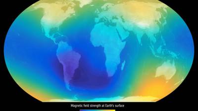 Así es el ‘aterrador’ sonido del campo magnético de la Tierra captado por satélites 