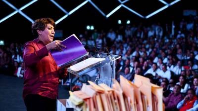 Elección Edomex 2023: Delfina Gómez presenta sus propuestas de campaña