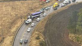 Accidente en la carretera México-Cuernavaca deja 11 personas lesionadas