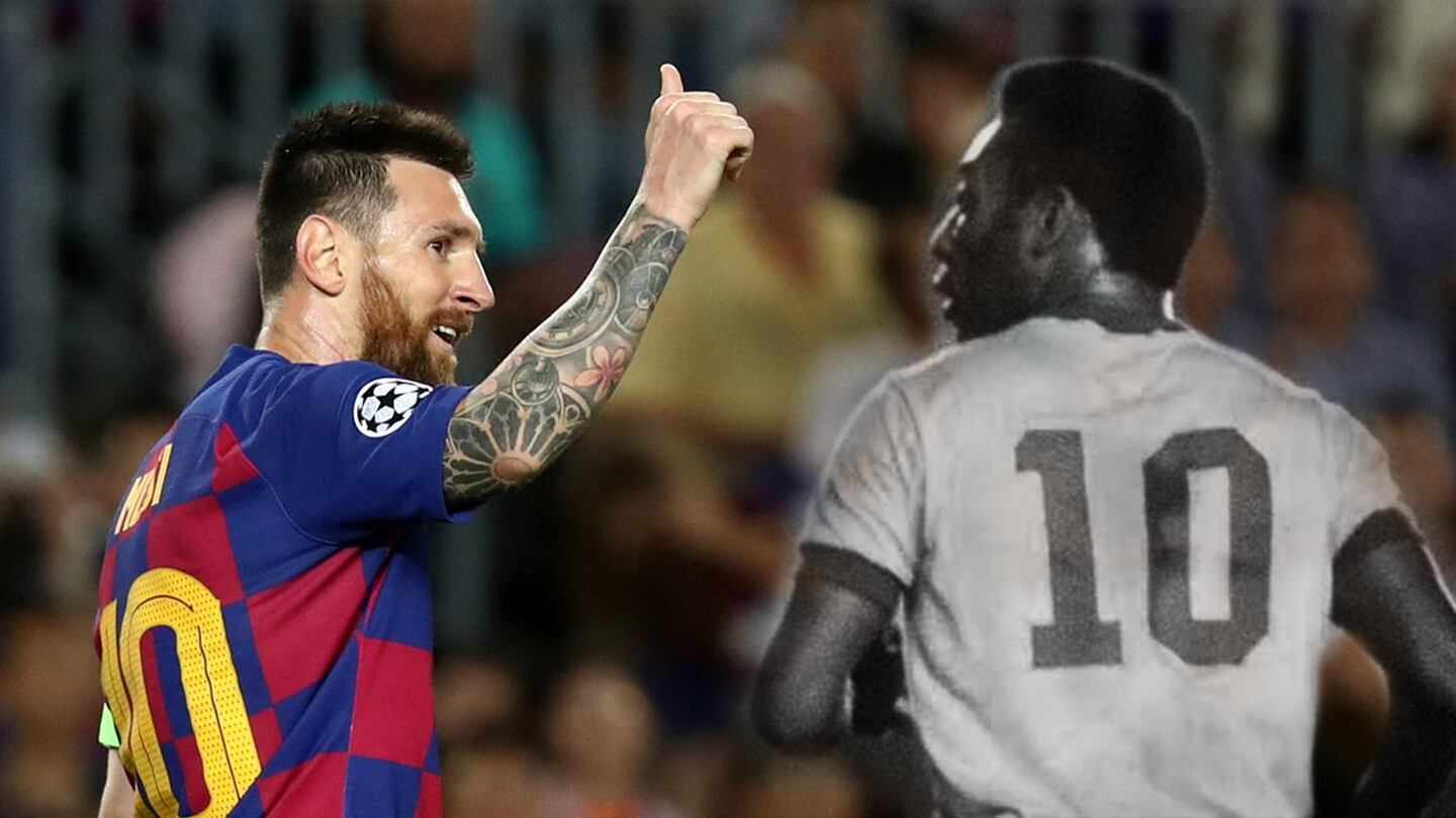 Messi acecha la marca goleadora de Pelé