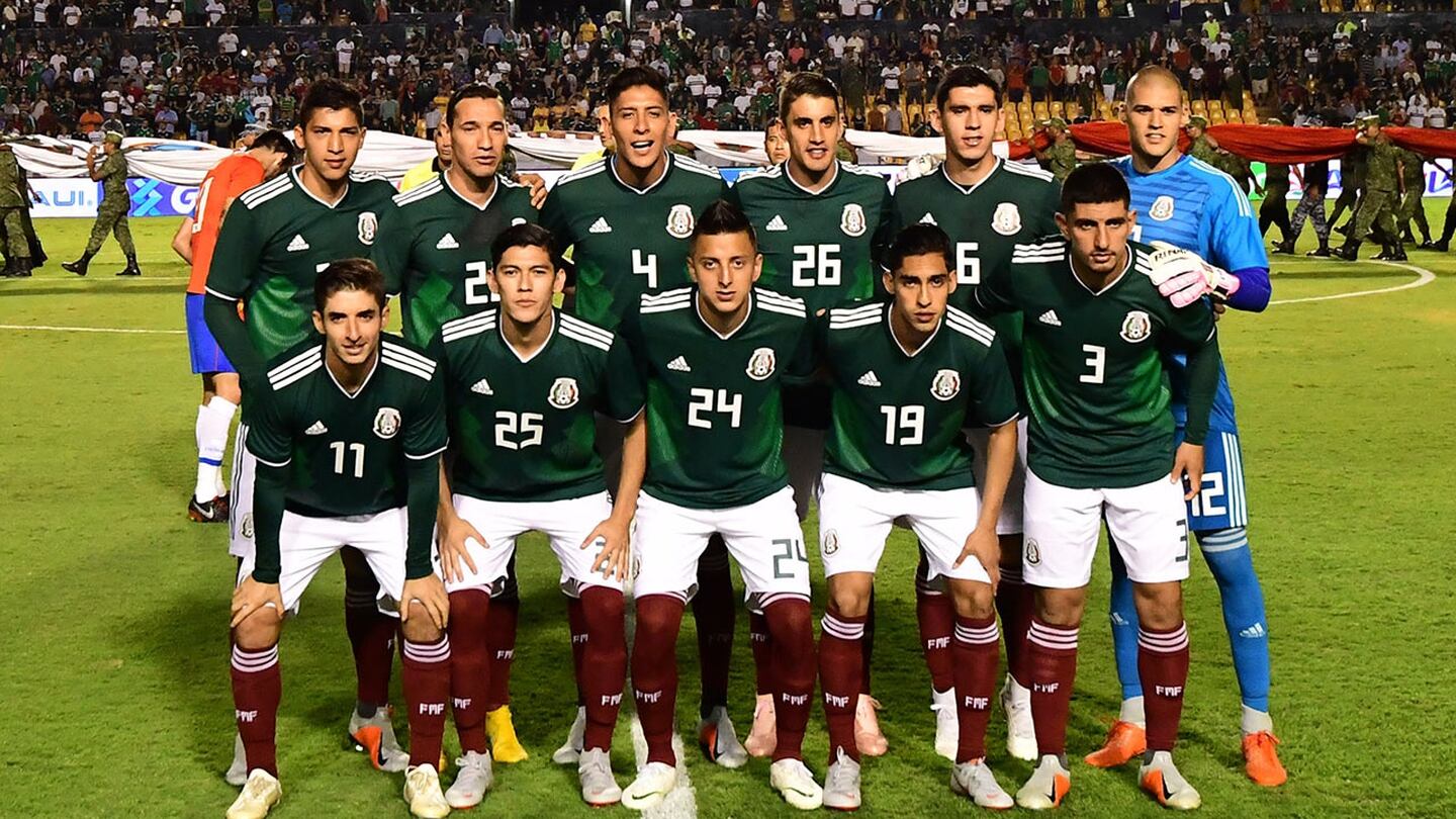 La posible alineación de México contra Chile