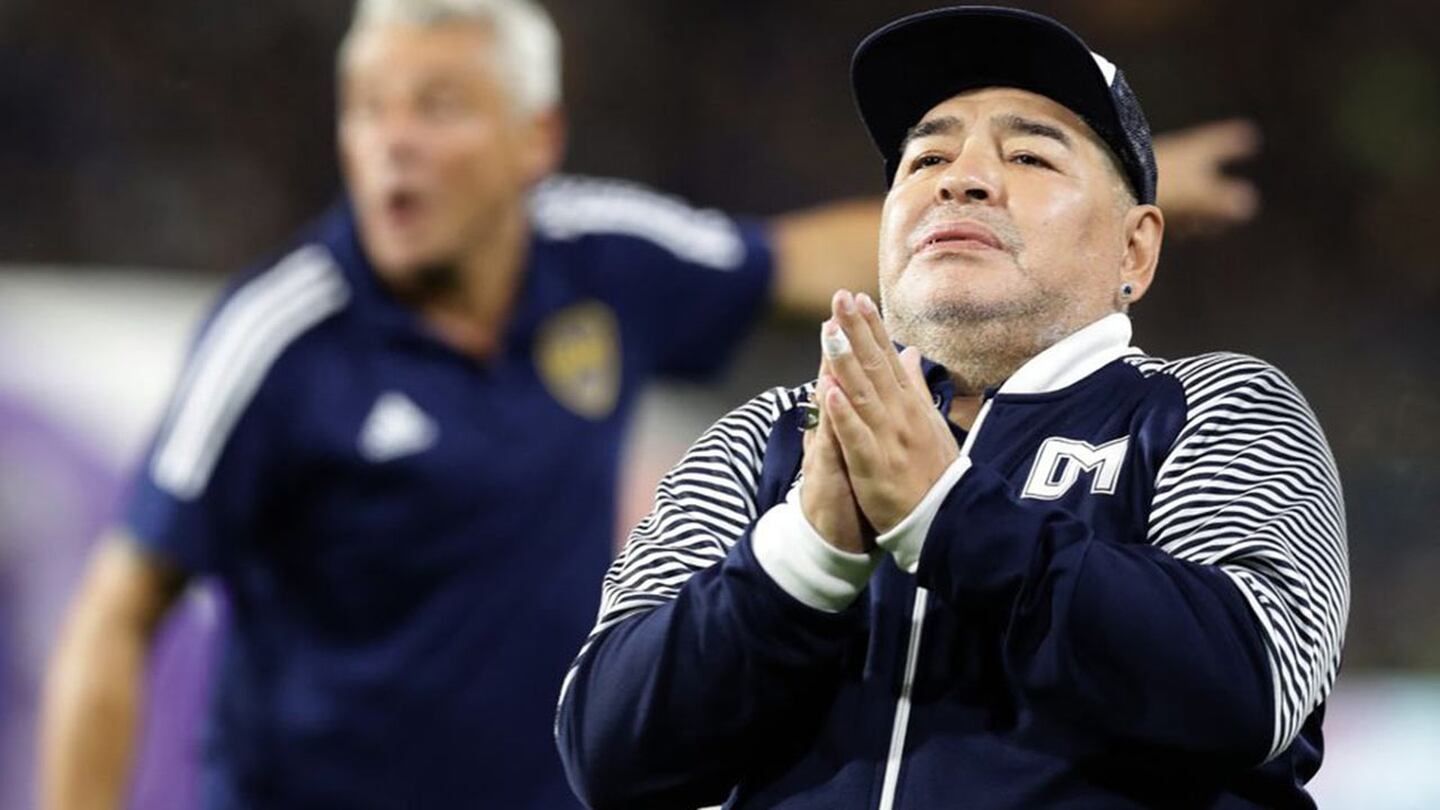 Ceferin a Maradona: 'Este es otro partido que vas a ganar'