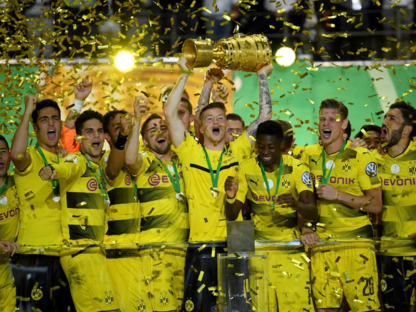 Borussia Dortmund es campeón de la Copa de Alemania