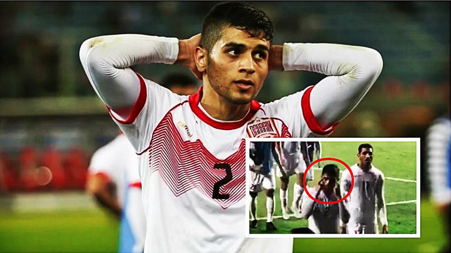 Jugador de Bahrein, suspendido por gesto racista rumbo a Catar 2022
