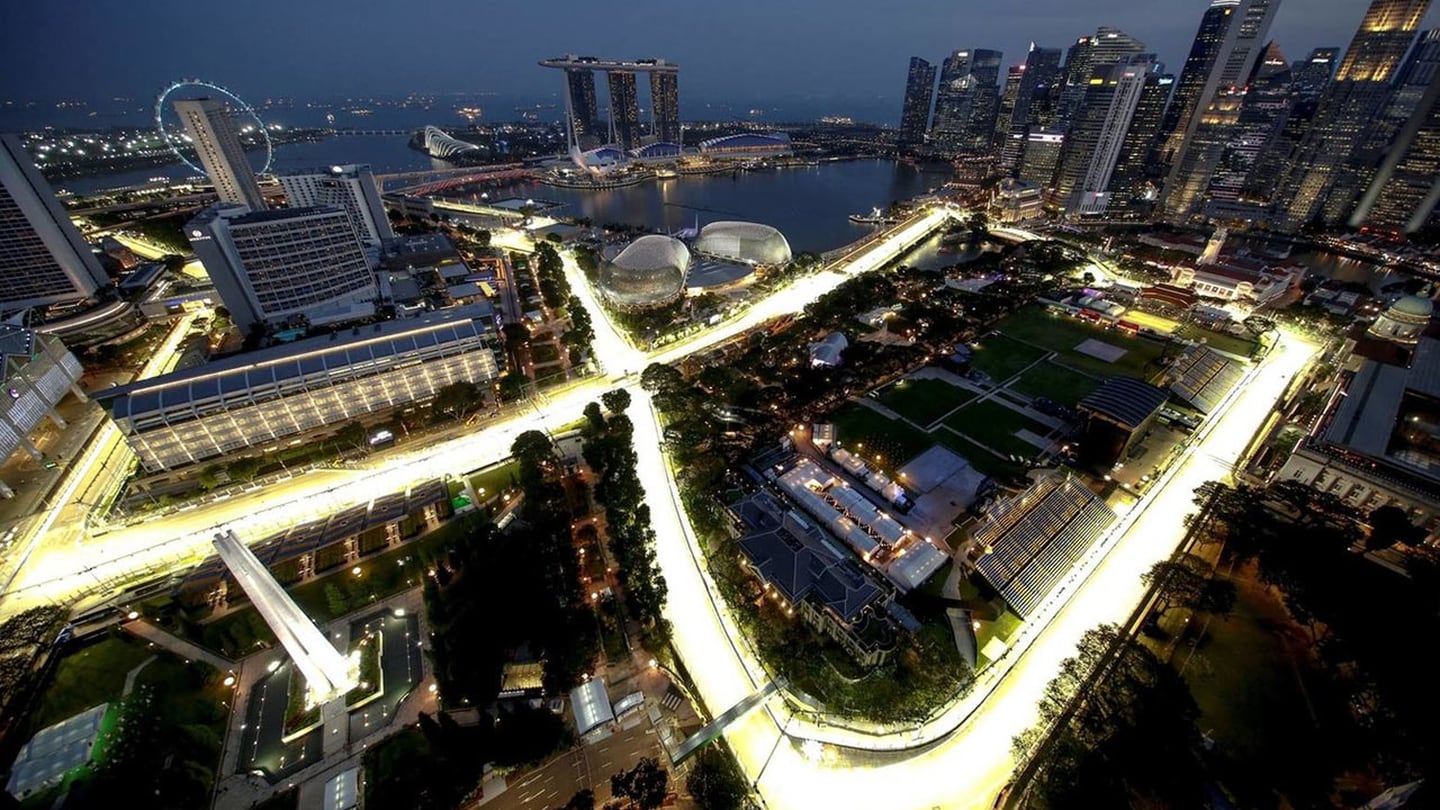 El GP de Singapur quedó fuera del calendario 2021 de F1