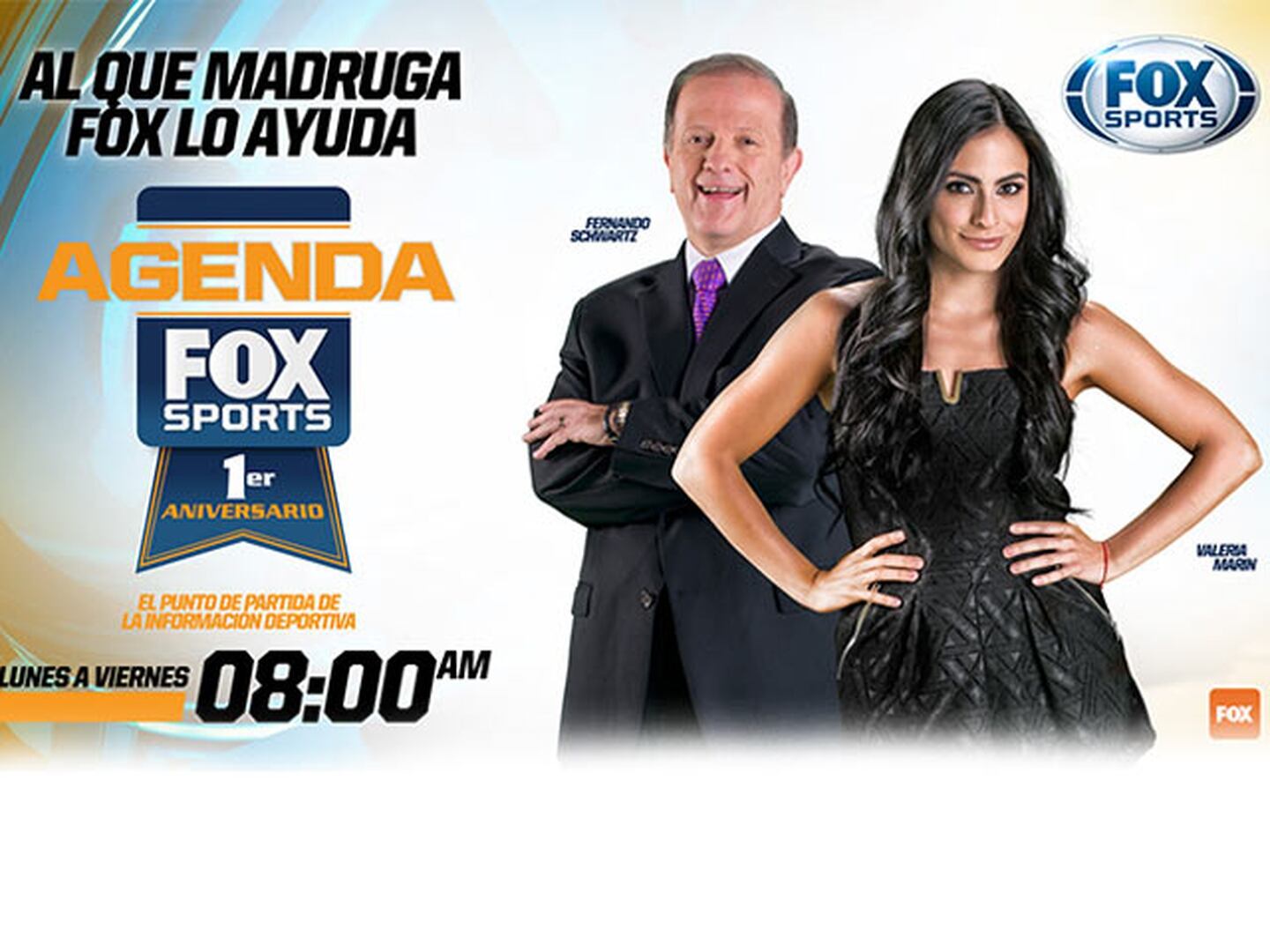 Primer aniversario de Agenda FOX Sports al aire