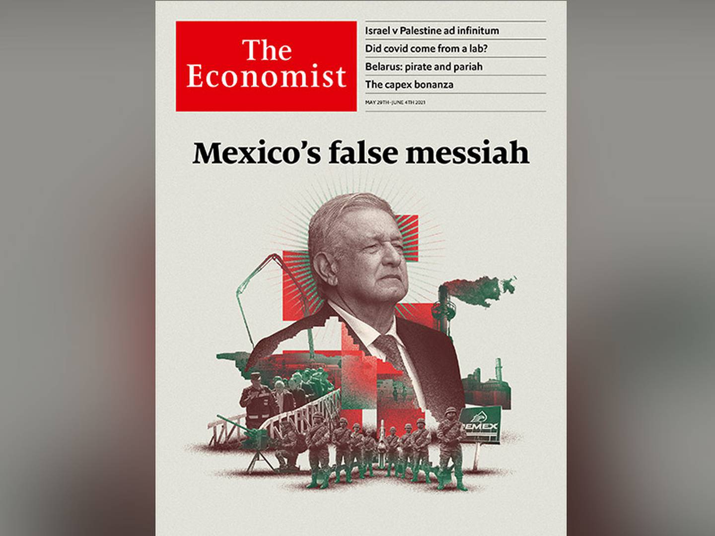 Esta es la portada (Twitter: @TheEconomist)