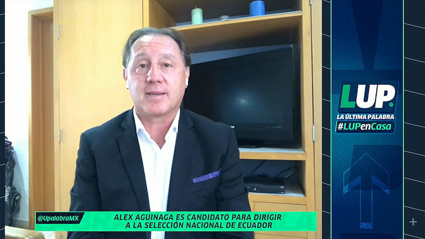 Alex Aguinaga, candidato para dirigir a la Selección de Ecuador