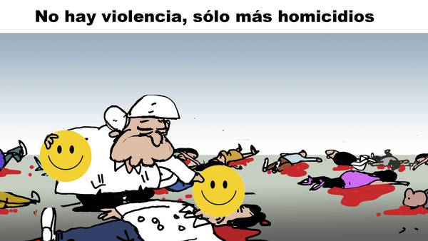 No hay violencia, sólo más homicidios