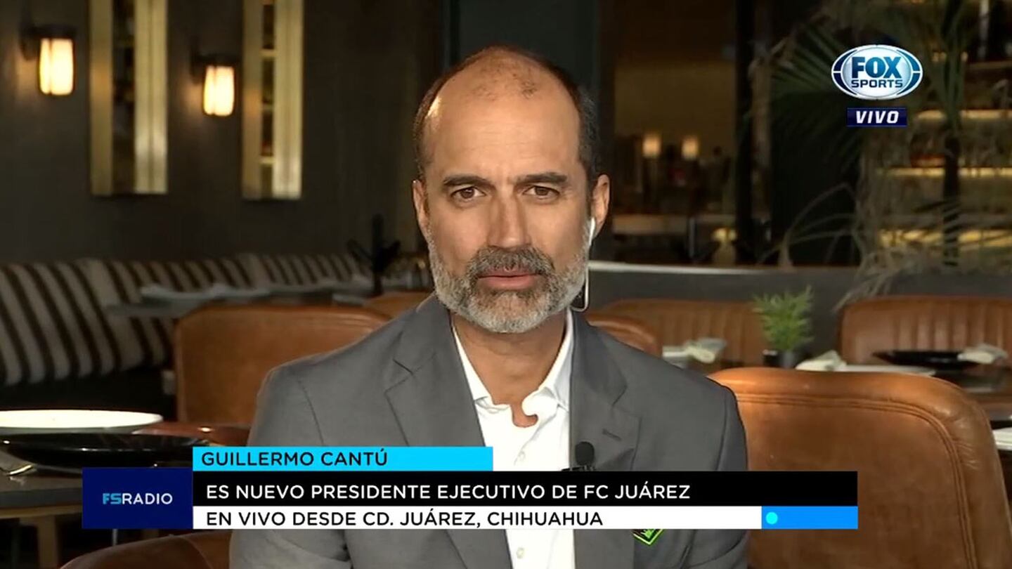 ¡Guillermo Cantú es nuevo directivo de FC Juárez! 'Es un proyecto para soñar, que ilusiona'