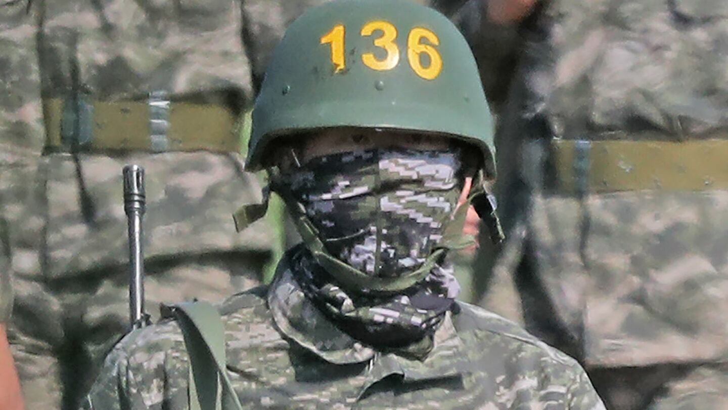 Las impactantes imágenes de Heung-Min Son en el servicio militar