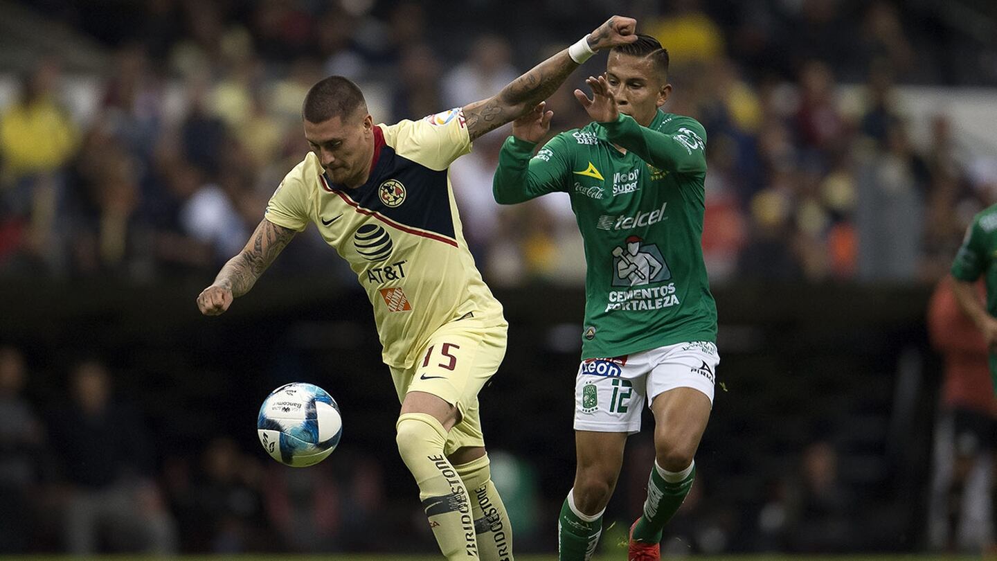¡Amarga presentación! León goleó al América en el debut de 'Nico' Castillo