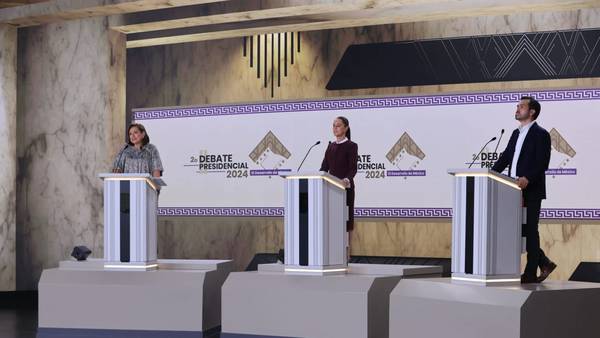 Tercer debate presidencial 2024 ¿Dónde y cuándo ver el último cara a cara de Sheibaum, Gálvez y Máynez?