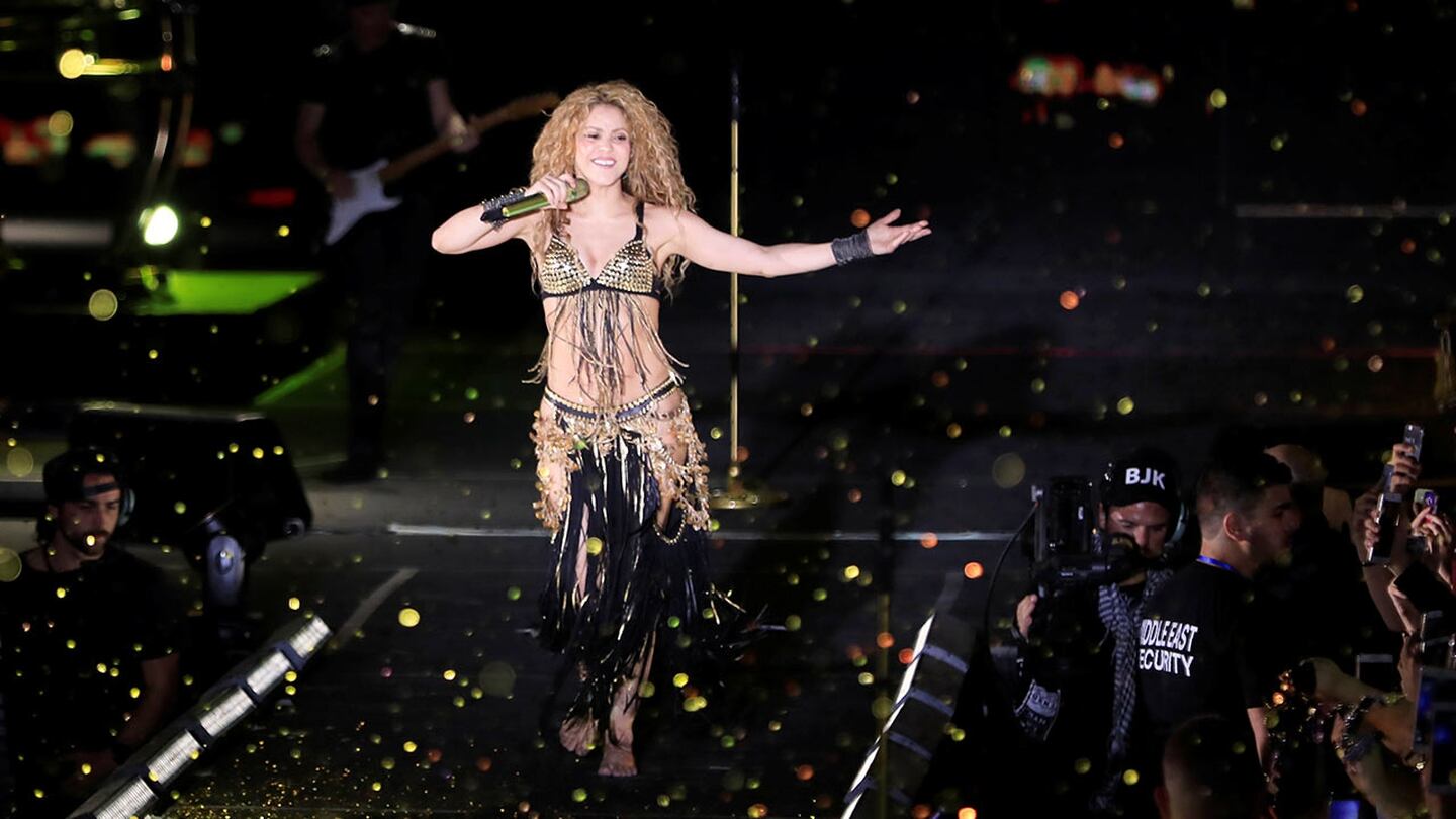 Shakira dejó más deplorable la cancha del Estadio Azteca