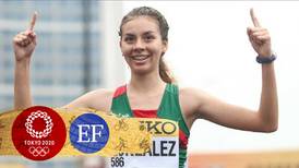 ¡Sobresaliente! Alegna González, cerca de medalla; termina quinta en marcha de Tokio 2020