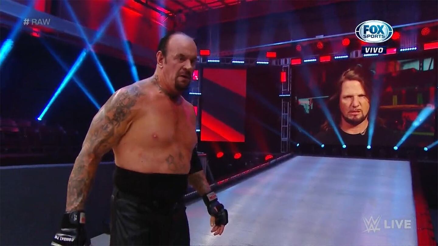 VIDEO: Undertaker firmó el contrato para enfrentar a AJ Styles en Wrestlemania 36