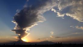 Popocatépetl registra explosión con alto contenido de cenizas