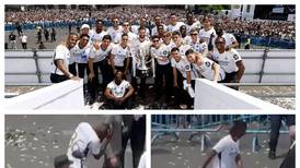 ¡Camavinga pisó excremento de caballo y Rüdiger SE PARTIÓ de risa! Los festejos del Real Madrid ¡CAMPEÓN! (VIDEO)