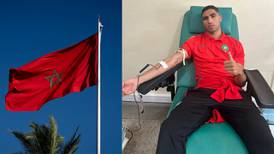 ¡Donó sangre tras el terremoto! Achraf Hakimi se sumó a la ayuda para Marruecos
