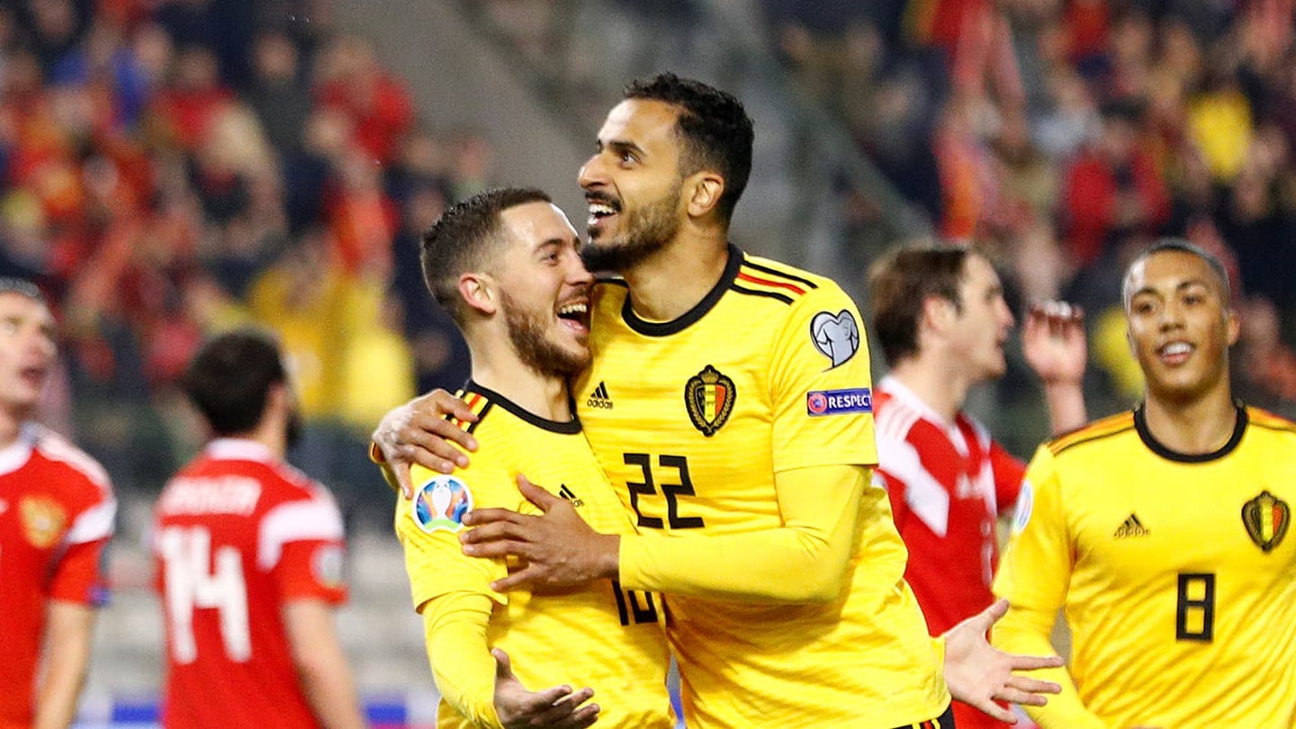 De la mano de Hazard, Bélgica venció a Rusia