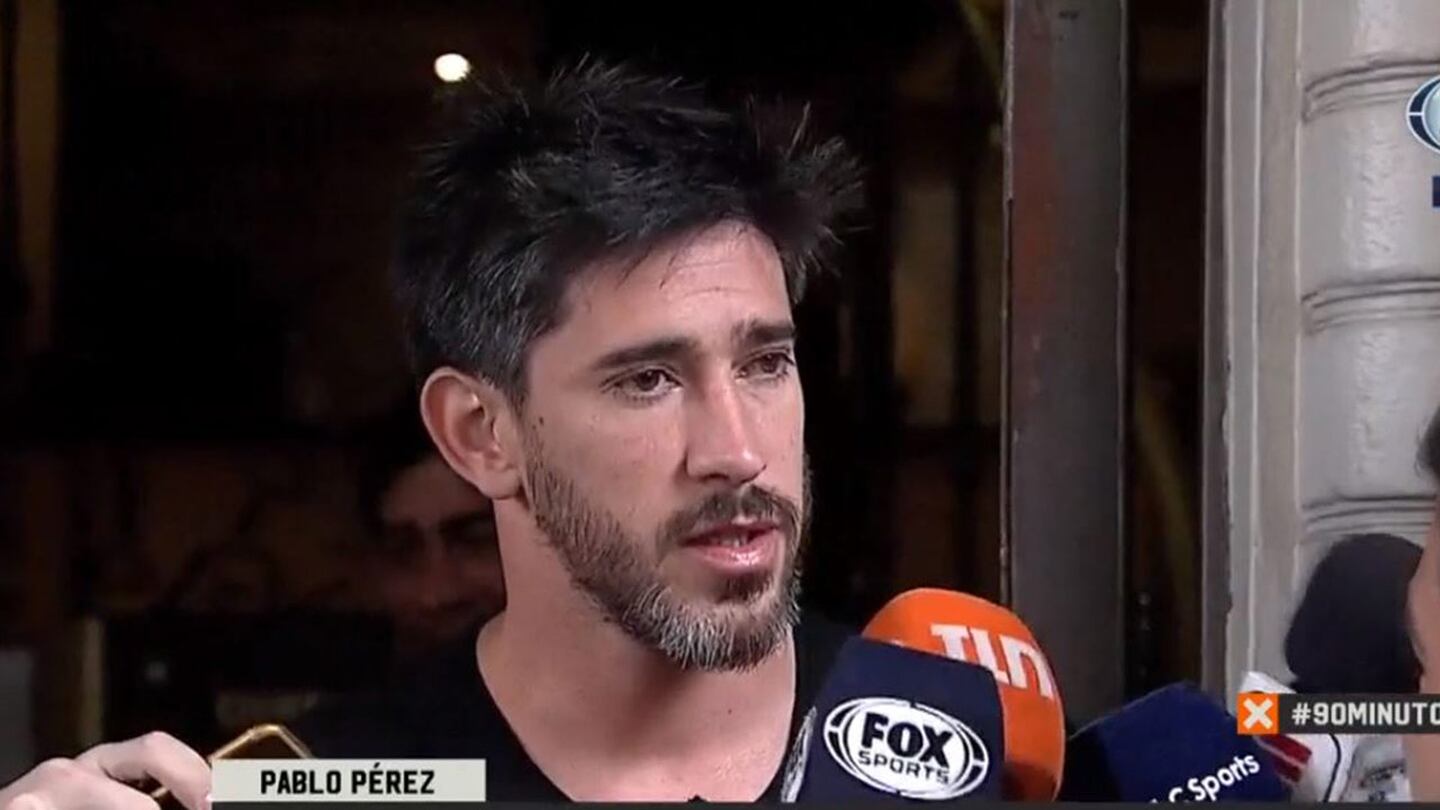 Pablo Pérez: 'En eso no me meto, no voy a opinar si corresponde una sanción o no'