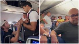 Aeroméxico encierra a pasajeros 4 horas sin agua; apoyan a hombre que abrió salida de emergencia